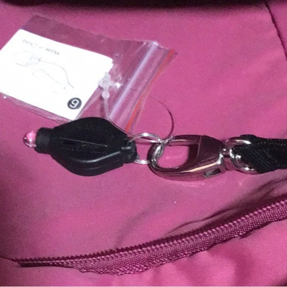 Travelon Leopard Print Shoulder Bag, Polyester, Water Bottle Side Pocket, RFID - Picture 13 of 14